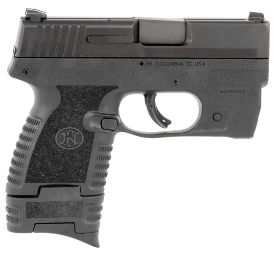 FN 661000982 503 9mm Luger 3.10 in 6+1 8+1 Black Black Polymer