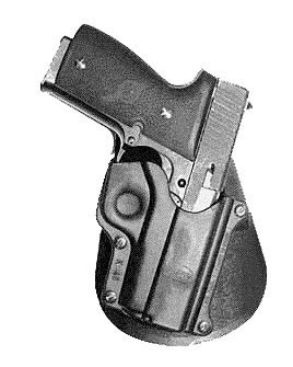 Fobus Roto Paddle Holster KA1RP, For Kahr K40-Metal