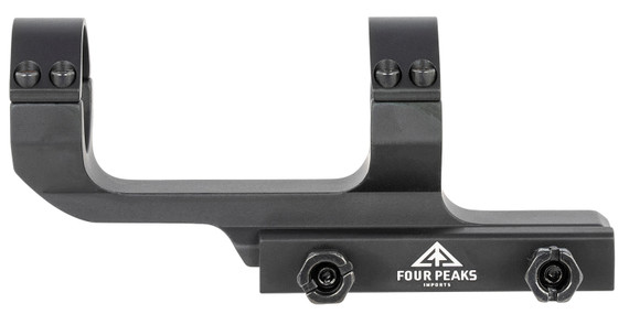 Four Peaks Imports 12015 Scope Mount/Ring Combo Black Anodized 30mm Tube Aluminum Rifle
