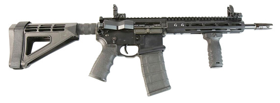 Franklin 3101BLK XO-26 S 5.56x45mm NATO 11.50 in 30+1 Black Hard Coat Anodized XO Contour No Brace Black MFT EPG 16 Grip