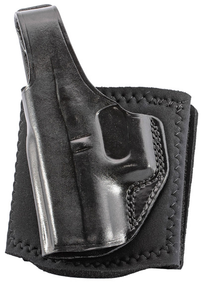 Galco AG801B Ankle Glove Holster Fits Ankles up to 13 in Fits Glock 43 Steerhide Black
