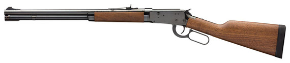 Winchester 534191160 Model 94 Trails End Takedown 450 Marlin 6+1 20 in Button d Barrel, -Style Walnut Forearm w/Cap, Blued Metal Finish, Steel Loading Gate, Articulated Cartridge Stop, Walnut Straight Grip Stock w/Polymer Buttplate, Rifle