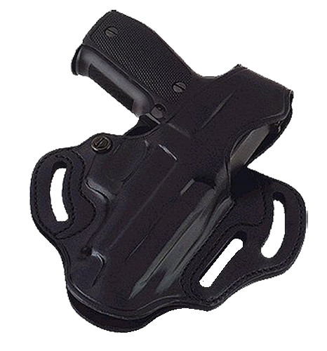 Galco CTS224B Cop 3 Slot Fits Glock 17/22/31 Leather Black