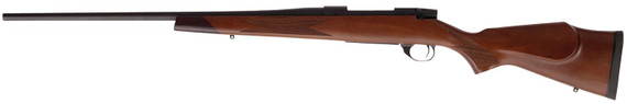 Weatherby VDT7M8RR4O Vanguard Sporter 7mm-08 Rem Caliber with 5+1 Capacity, 24" Barrel, Matte Blued Metal Finish & Satin Turkish Walnut Fixed Monte Carlo Stock Right Hand (Full Size)