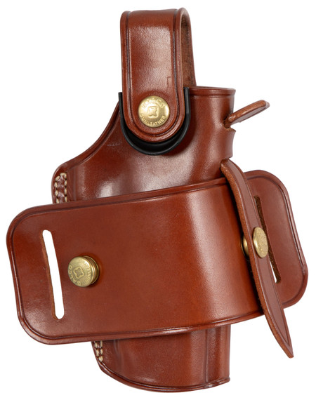 Galco IRO266 Iron Hide Tan Leather OWB Kimber 1911 4 in Ambidextrous