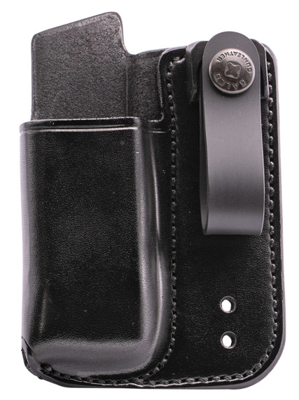 Galco IWBMC22B IWB Single Inside The Waistband Magazine Carrier Ruger Security-9 1.75 in Belt Black Leather