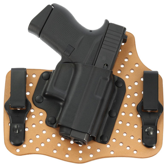 Galco KA652 KingTuk Air IWB S&W M&P Shield 9/40 Kydex/Steerhide Natural