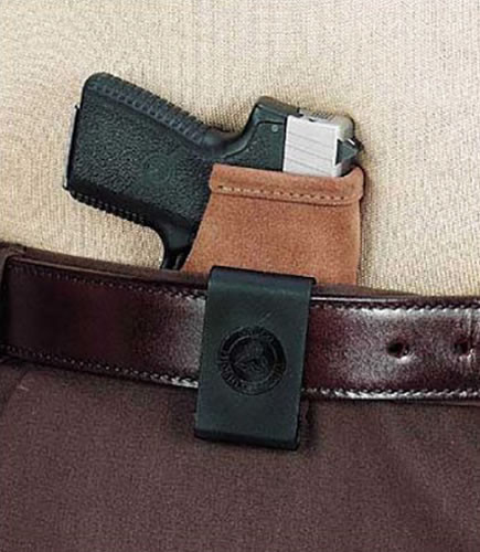 Galco STO266 Stow-N-Go Natural Suede Inside The Pants Holster For 4 1/4 in Colt/Para/S&W