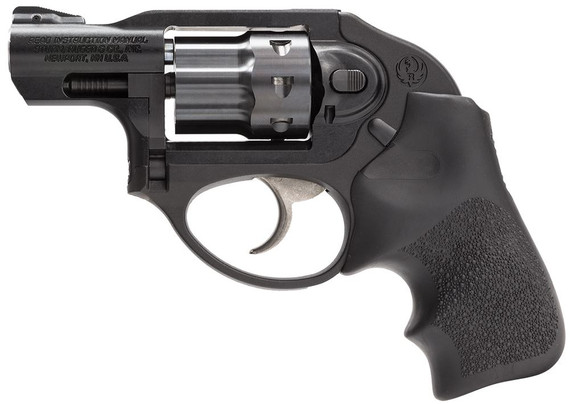 Ruger 5410 LCR Small Frame 22 LR 8rd 1.87 in Matte Black Aluminum Frame, Black PVD Cylinder, Hogue Tamer Monogrip Grip, Concealed Hammer , Revolver