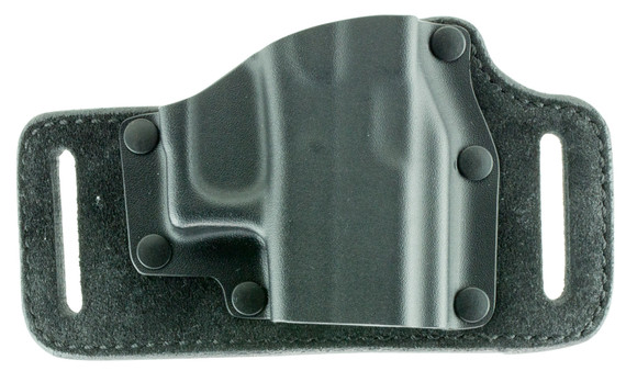 Galco TS600B Tac Slide Belt Holster Fits Glock 42 Kydex/Steerhide Black