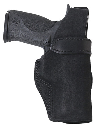 Galco W2652B Wraith 2 Belt/Paddle Holster S&W M&P Shield 9/40 Steerhide Center Cut/Plastic Black