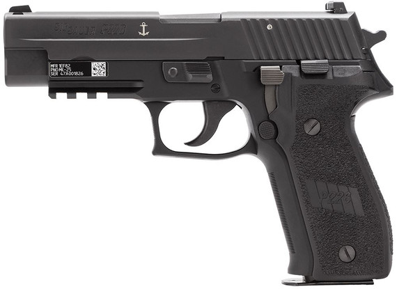 Sig Sauer MK-25 P226 MK25 9mm Luger 4.40" 15+1 Black Hardcoat Anodized Aluminum Frame with Rail Black Nitron Stainless Steel Slide Black Polymer Grip