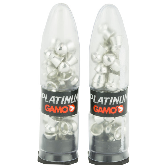 Gamo PBA Platinum .22 Pellet, Black, 50 Per Pack 632265554