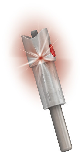 Glorynock Lighted Xbow Nock Moon .300 in Red 3/Pack GN2103