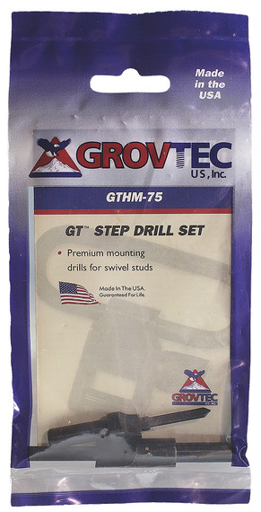 Grovtec US Inc GTHM75 Step Drills Set