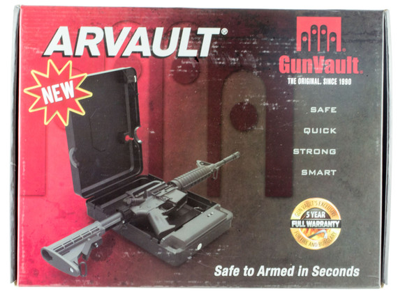 Gunvault AR1000 AR Vault Gun Safe Black