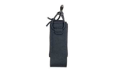 Haley Strategic Partners Single Pistol Mag Pouch POUCH_PM-1-1-BLK, Fits (1) Pistol Mag, Squadron Laminate Construction, Black POUCH_PM-1-1-BLK
