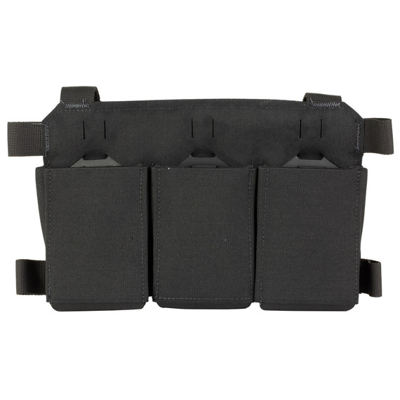 Haley Strategic Partners Thorax TPC_TRMP_MP2-2-3-BLK, Triple Rifle Mag Placard, Fits (3) Rifle Mags