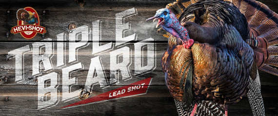 Hevishot Triple Beard Turkey 12 Gauge Shotshells | 93567