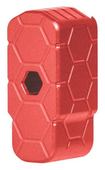 Hexmag HXBP5AR15RED Red Polymer for AR-15 (Adds 5 rds)
