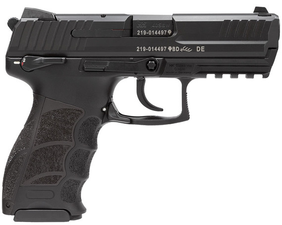 HK P30 V1 Light LEM Pistol M734001A5, 40 S&W, 3.86 in, Black Synth Grip, Blue Finish, 13 + 1 Rd, Double Action only