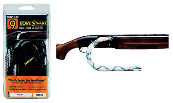 Hoppes 24033 20 Gauge Quick Cleaning Boresnake w/Brass Weight