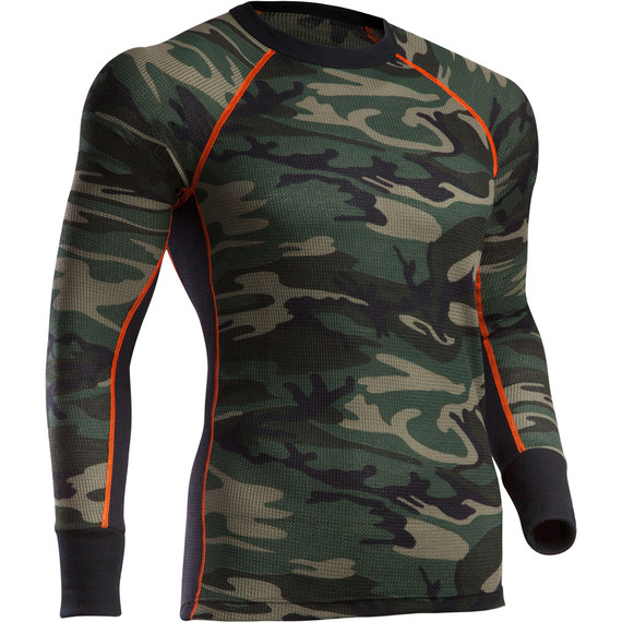 Indera Performance Long Sleeve Thermal Shirt Camo Medium 812NLS-CM-MD