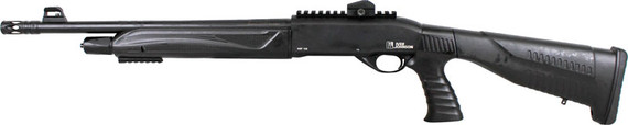 Iver Johnson Auto Hp18 12Ga 3 in 18.5 in Cyl Black 2Pc Pg Stock HP18
