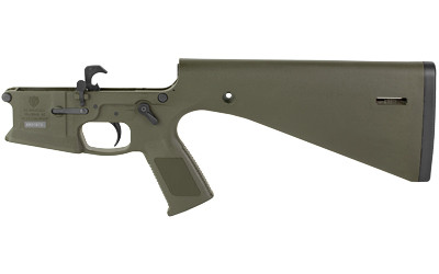 KE Arms KP-15 1-61-01-022, Semi-automatic, Complete Polymer Lower Receiver, OD Green, Ambi Selector 1-61-01-022