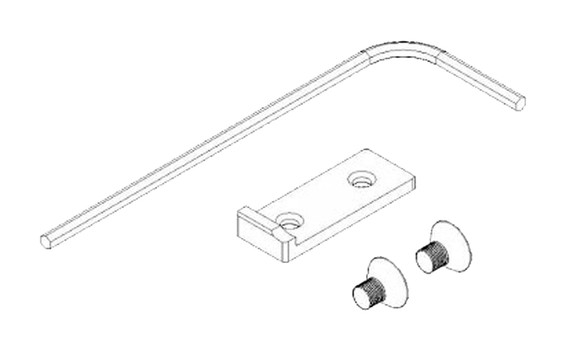 Kel-Tec S2K205BER Mag Catch Kit Mag Catch Kit made of Steel with Black Finish for Beretta Sub 2000 Gen2 Magazines