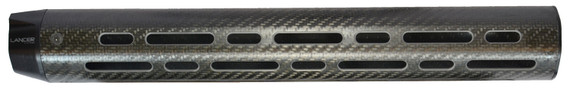 Lancer LCH715MLST16 LCH Handguard Octagon Style made of Carbon Fiber with Black & 16.25 in OAL Finish for AR-10