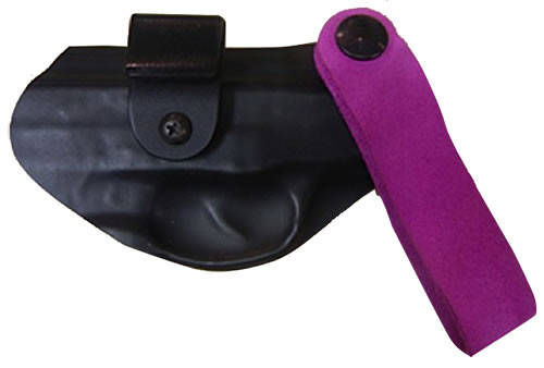 Looper Law Enforcement 9280LC910, Marilyn Bra-Mounted Ruger LC9/LC380 Right Hand Holster, Black Thermoplastic Smooth