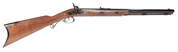 Lyman 6034000 Great Plains Signature 50 Cal #11 Percussion 32 in Blued Rec/Barrel Walnut Stock