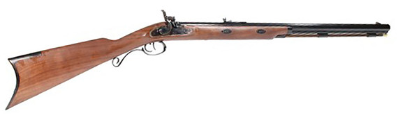 Lyman 6034001 Great Plains Signature 54 Cal #11 Percussion 32 in Blued Rec/Barrel Walnut Stock