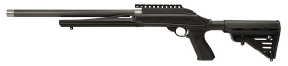 Magnum Research Magnum Lite .22LR Tactical Rimfire Rifle MLR22TB, 22 LR, Semi-Auto, 17 in Graphite Barrel, Tactical Black Stock, 10 + 1 Rd