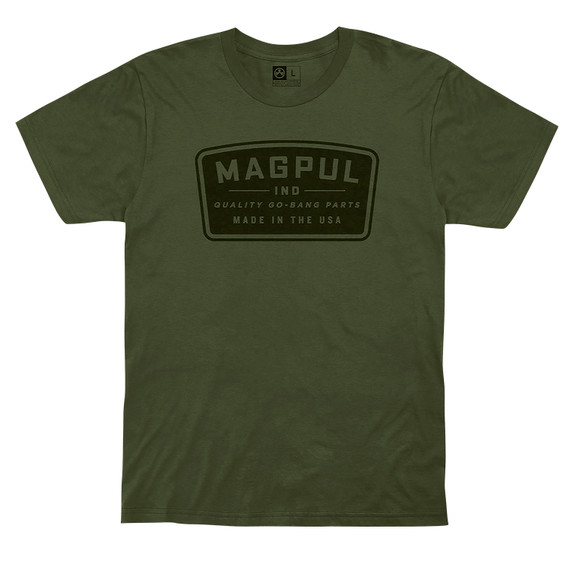Magpul Go Bang Parts T-Shirts Olive Drab 2XL Short Sleeve