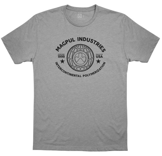 Magpul MAG1140-030-2XL Polymerization CVC Athletic Gray Heather 2XL Short Sleeve