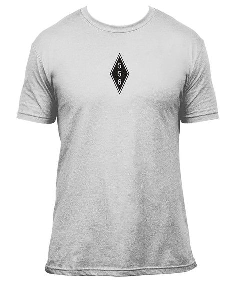 Magpul MAG1280-041-L Engineered to Feed Stone Gray Heather Cotton/Polyester Short Sleeve Large