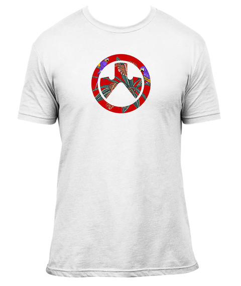 Magpul MAG1286-100-M Aloha Icon White Cotton Short Sleeve Medium