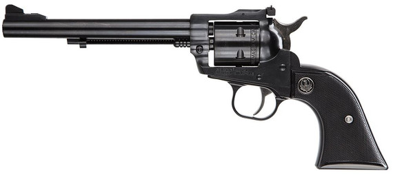 Ruger 0622 Single-Six Convertible 22 LR/22 WMR 6rd 6.50 in Blued Alloy Steel Barrel, Cylinder & Frame, Black Checkered Rubber Grip, Transfer Bar Safety, Exposed Hammer , Revolver