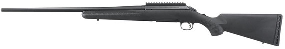 Ruger 6906 American Full Size 7mm-08 Rem 4+1 22 in Matte Black Alloy Steel Barrel, Matte Black Steel Receiver w/Picatinny Rail, Black Fixed Synthetic Stock, Right Hand, Rifle
