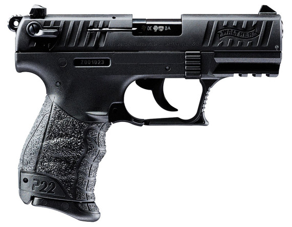 Walther 5120333 P22 Black (CA Compliant) Pistol