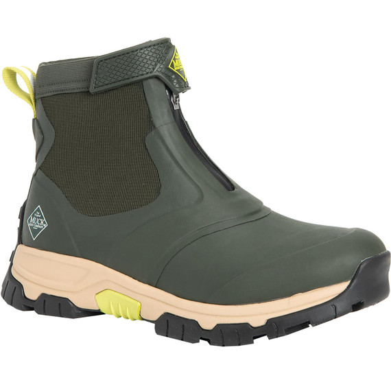 Muck Apex Mid Zip Boot Olive 13 AXMZ-302-GRN-130