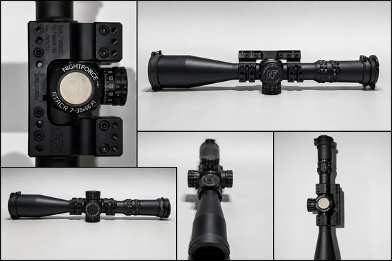Nightforce ATACR 7-35x56 F1 Rifle Scope C569 MOAR Reticle w/Spuhr Mount, New Open Box