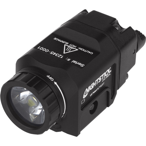 NightStick Compact Long Gun Weapon Light Black 550 Lumens LGC-550XL