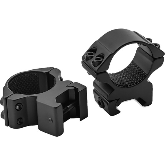 Nikko Stirling Diamond Steel Scope Rings 30MM High Weaver NSM30WH