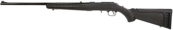 Ruger 8301 American Rimfire Full Size 22 LR 10+1 22 in Satin Blued Alloy Steel Barrel, Receiver, Black Synthetic Adjustable Stock, Right Hand, Rifle