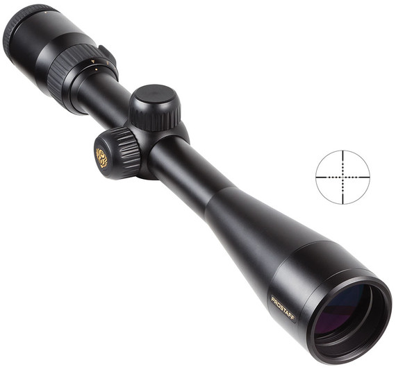 Nikon 6732 Prostaff Rifle Scope, Mil-Dot Reticle, 4-12x 40mm Objective, Black Finish