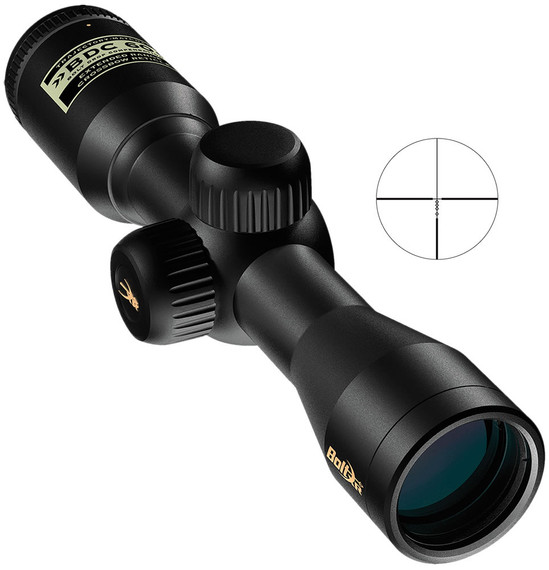 Nikon Bolt XR Crossbow Scope 8461, 3x, 32mm Obj, 1 in Tube Dia, Black, 60 BDC Reticle