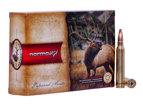 Norma Ammunition (RUAG) 20174892 American PH 300 Win Mag 180 gr Oryx 20 Bx/ 10 Cs